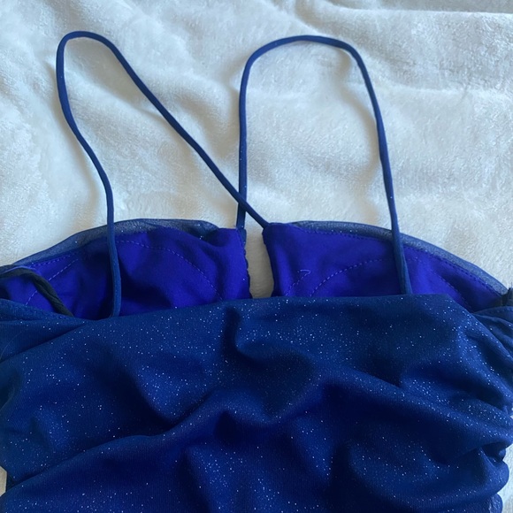 Navy Blue Long Prom/ Gala/ Event Dress (open to offers) - Picture 9 of 15